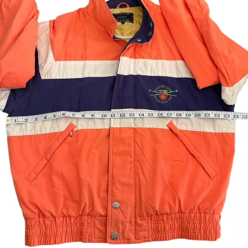 Vintage Outdoor Academia Preppy Yacht Club Windbreaker Neon Jacket